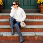 CHUNKY KNIT & OVER-THE-KNEE BOOTS