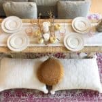 HOW TO CREATE A SIMPLE, ELEGANT THANKSGIVING TABLE … on a budget and with limited space